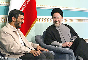 خاتمي احمدي نژاد